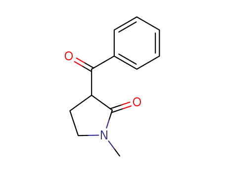 Molecular Structure of 54343-55-4 (3-BENZOYL-1-METHYL-PYRROLIDIN-2-ONE)