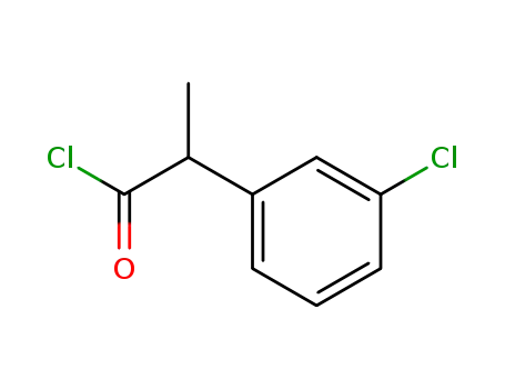 α-methyl 3-chlorophenylacetyl chloride