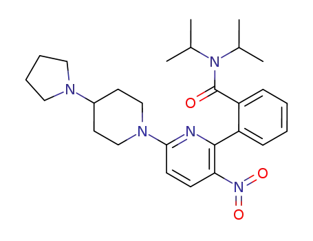 <i>N</i>,<i>N</i>-diisopropyl-2-(5'-nitro-4-pyrrolidin-1-yl-3,4,5,6-tetrahydro-2<i>H</i>-[1,2']bipyridinyl-6'-yl)-benzamide