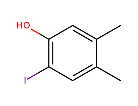 2-iodo-4,5-dimethylphenol