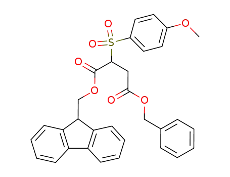1-(9H-fluoren-9-yl)methyl 4-benzyl-2-(4-methoxyphenylsulfonyl)succinate