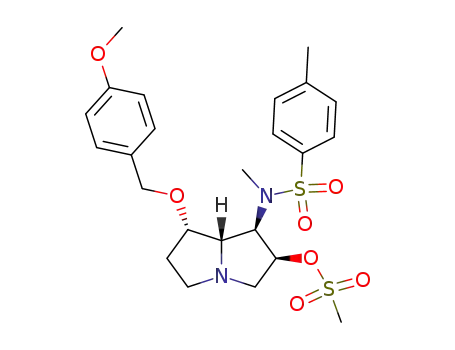 {(1R,2S,7S,7aS)-7-(4-Methoxybenzyloxy)-1-[methyl(4-tolylsulfonyl)amino]hexahydro-1H-pyrrolizin-2-yl} methanesulfonate