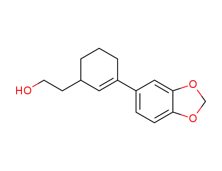 1-<3,4-(Methylenedioxy)phenyl>-3-(2-hydroxyethyl)cyclohex-1-ene