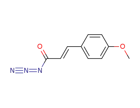 2-Propenoyl azide, 3-(4-methoxyphenyl)-, (E)-