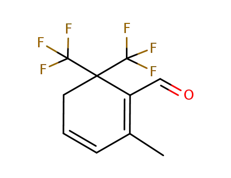 1,1-bis(trifluoromethyl)-6-formyl-5-methylcyclohexa-3,5-diene