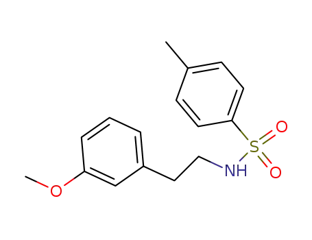 Benzenesulfonamide, N-[2-(3-methoxyphenyl)ethyl]-4-methyl-