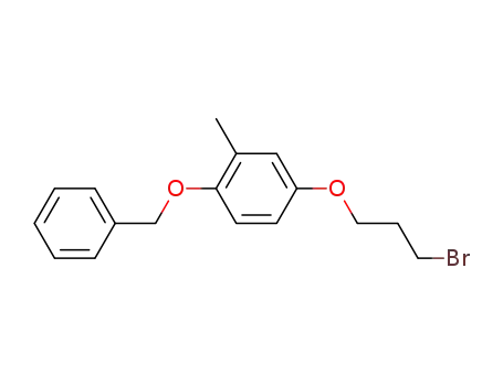 1-Benzyloxy-4-(3-bromo-propoxy)-2-methyl-benzene