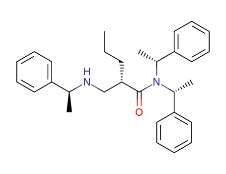 Pentanamide,
N,N-bis[(1R)-1-phenylethyl]-2-[[[(1S)-1-phenylethyl]amino]methyl]-, (2S)-