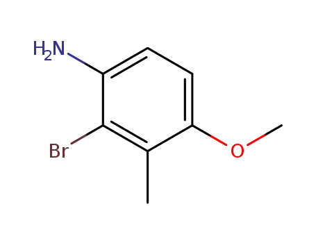 Benzenamine, 2-bromo-4-methoxy-3-methyl-
