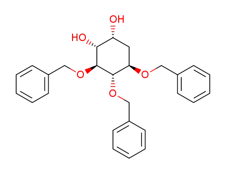 L-chiro-Inositol, 1-deoxy-2,3,4-tris-O-(phenylmethyl)-