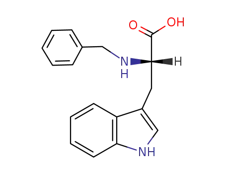 Molecular Structure of 14464-20-1 (L-Tryptophan, N-(phenylmethyl)-)