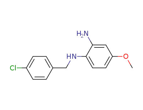 N<SUP>1</SUP>-(4-chlorobenzyl)-4-methoxybenzene-1,2-diamine