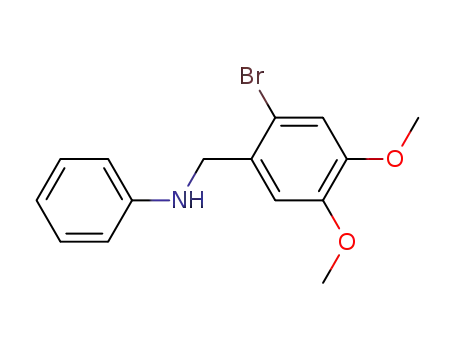 N-(2-bromo-4,5-dimethoxybenzyl)aniline