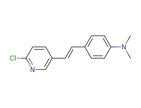 N,N-dimethyl-4-[(E)-2-(6-chloropyridin-3-yl)vinyl]aniline