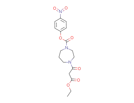 4-nitrophenyl 4-(3-ethoxy-3-oxopropanoyl)-1,4-diazepane-1-carboxylate