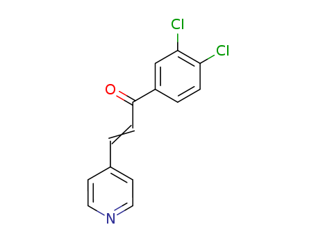 2-Propen-1-one, 1-(3,4-dichlorophenyl)-3-(4-pyridinyl)-