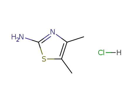 Molecular Structure of 71574-33-9 (2-AMINO-4,5-DIMETHYLTHIAZOLE HYDROCHLORIDE)
