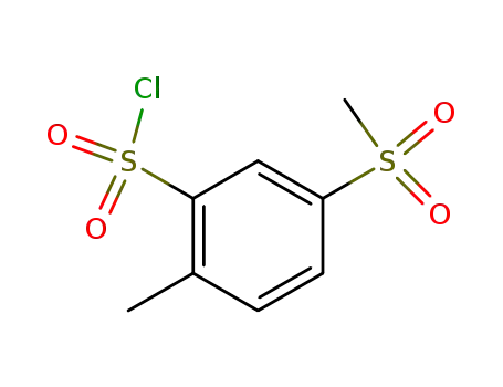 2-메틸-5-메틸설포닐벤젠설포닐염화물