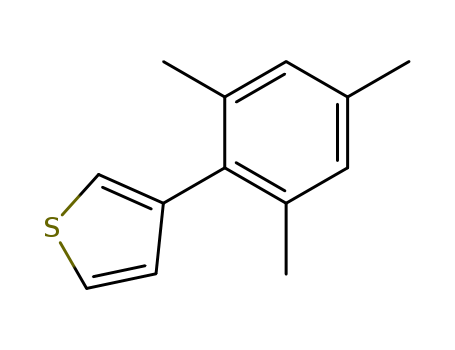 Thiophene, 3-(2,4,6-trimethylphenyl)-(16939-06-3)