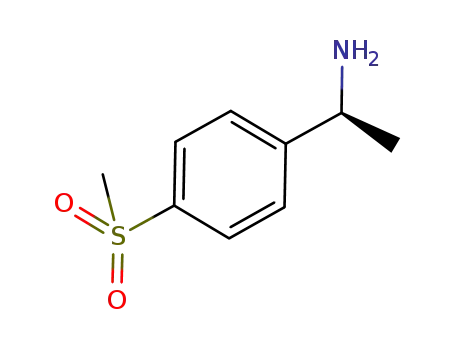 벤젠메탄아민, .alpha.-메틸-4-(메틸술포닐)-, (.alpha.S)-