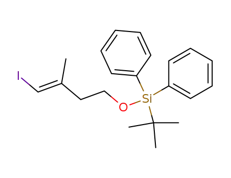 Silane, (1,1-dimethylethyl)[(4-iodo-3-methyl-3-butenyl)oxy]diphenyl-, (E)-