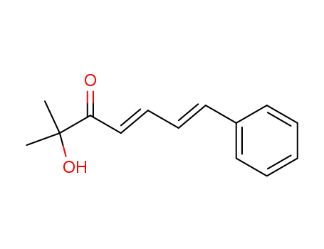 (4E,6E)-2-hydroxy-2-methyl-7-phenylhepta-4,6-dien-3-one