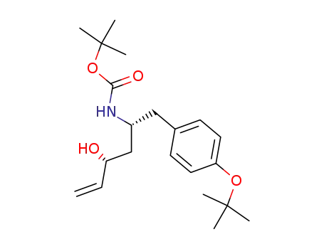[1-(4-tert-butoxy-benzyl)-3-hydroxy-pent-4-enyl]-carbamic acid tert-butyl ester