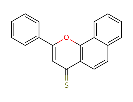 4H-Naphtho[1,2-b]pyran-4-thione, 2-phenyl-