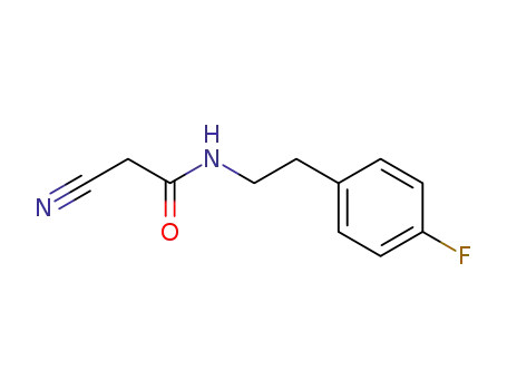 Acetamide, 2-cyano-N-[2-(4-fluorophenyl)ethyl]-