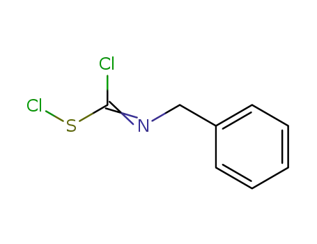 N-benzyl-S-chloroisothiocarbamoyl chloride
