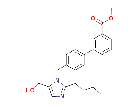 2-butyl-1-<(3'-carbomethoxybiphenyl-4-yl)methyl>-5-(hydroxymethyl)imidazole