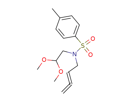 N-(2,2-dimethoxyethyl)-N-tosylbuta-2,3-dien-1-amine