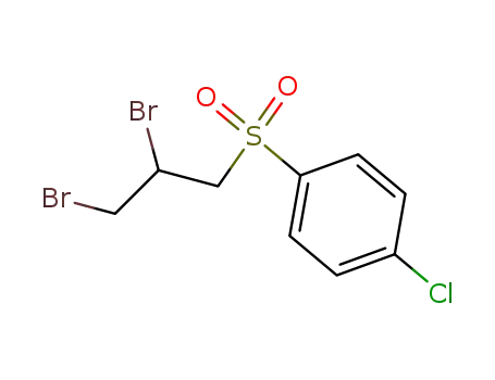 p-Chlor-phenyl-(2,3-dibrom-propyl)-sulfon