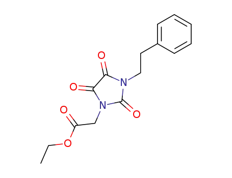 ethyl (2,4,5-trioxo-3-phenethyl-imidazolidin-1-yl)ethanoate