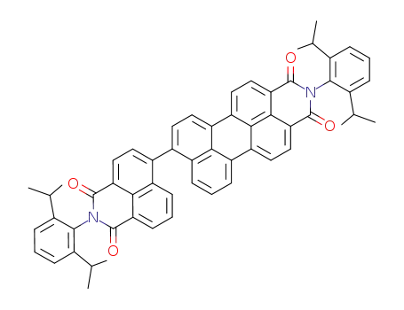 N-(2,6-diisopropylphenyl)-9-(4-N-(2,6-diisopropylphenyl)naphthalene-1,8-dicarboximide)perylene-3,4-dicarboximide