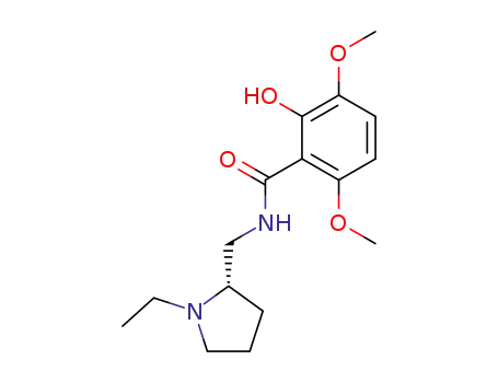 Benzamide,
N-[[(2S)-1-ethyl-2-pyrrolidinyl]methyl]-2-hydroxy-3,6-dimethoxy-