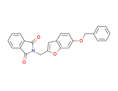 2-(6-Benzyloxy-benzofuran-2-ylmethyl)-isoindole-1,3-dione