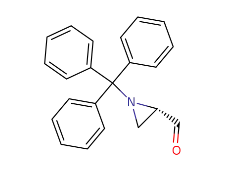 1-triphenylmethyl-2-aziridinecarboxaldehyde