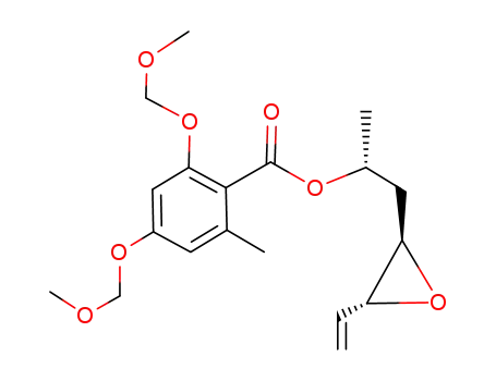 2,4-Bis-methoxymethoxy-6-methyl-benzoic acid (R)-1-methyl-2-((2R,3R)-3-vinyl-oxiranyl)-ethyl ester