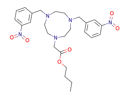 [4,7-bis-(3-nitro-benzyl)-[1,4,7]triazonan-1-yl]-acetic acid butyl ester