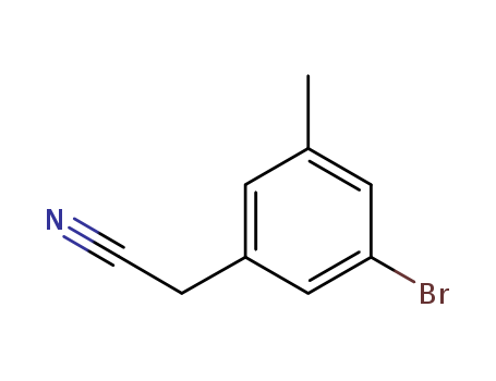 2-(3-bromo-5-methylphenyl)acetonitrile(871116-91-5)