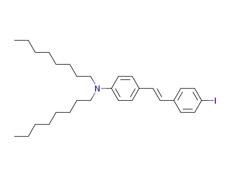 4-[(1E)-2-(4-iodophenyl)ethenyl]-N,N-dioctylbenzenamine