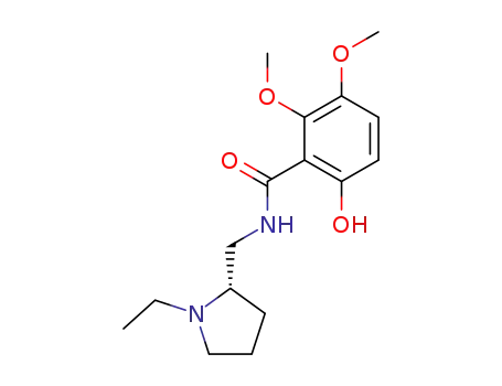 Benzamide,
N-[[(2S)-1-ethyl-2-pyrrolidinyl]methyl]-6-hydroxy-2,3-dimethoxy-