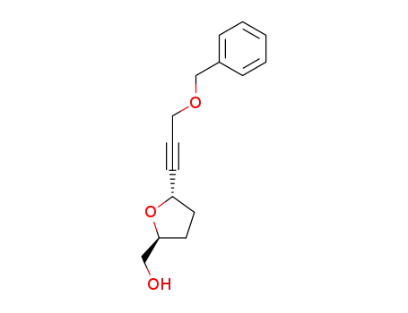 (2S,5S)-2-(hydroxymethyl)-5-(1-benzyloxyprop-2-ynyl)tetrahydrofuran