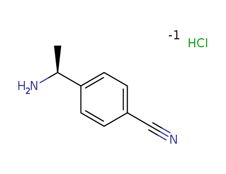 4-(1-aminoethyl)benzonitrile hydrochloride
