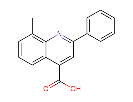 8-Methyl-2-phenylquinoline-4-carboxylic acid