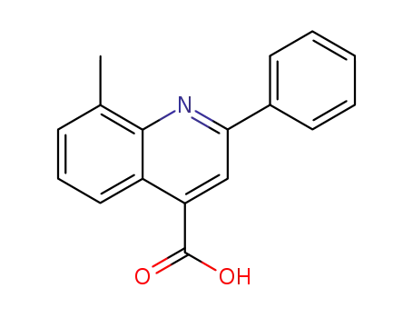 8-Methyl-2-phenylquinoline-4-carboxylic acid