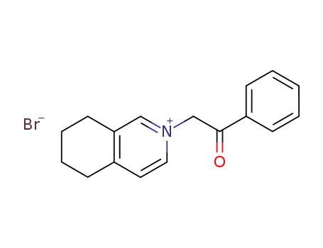 2-[2-phenyl-2-oxoethyl]-5,6,7,8-tetrahydroisoquinolinium bromide