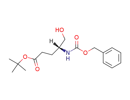 tert-butyl (4R)-4-{[(benzyloxy)carbonyl]amino}-5-hydroxypentanoate