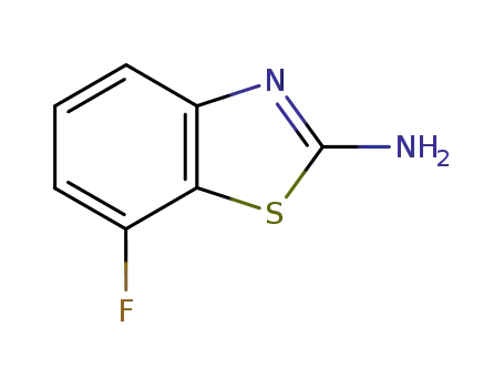 벤조티아졸, 2-아미노-7-플루오로-(8CI)